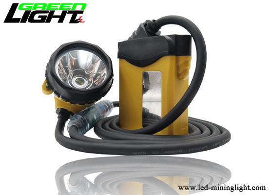 Faro ricaricabile d'accensione di alluminio 25000lux IP68 CREE Light Source dei minatori della tazza