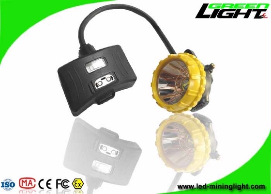 Capacità ricaricabile legata con corde IP68 1.7W del faro 15000lux 6.8Ah dei semi LED grande