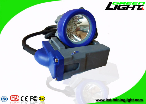 Materiale legato con corde principale ricaricabile del PC IP68 della lampada di cappuccio dei minatori 6.6Ah 4000lux GLT-7A