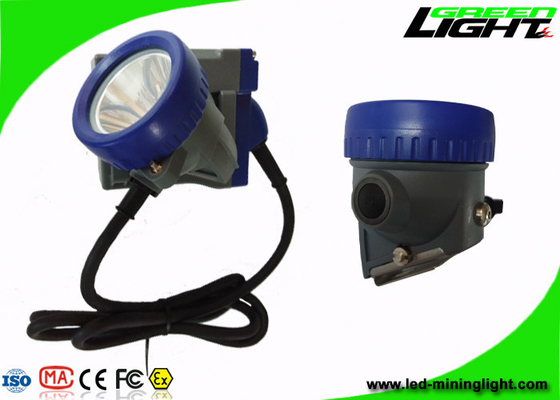 Materiale legato con corde principale ricaricabile del PC IP68 della lampada di cappuccio dei minatori 6.6Ah 4000lux GLT-7A