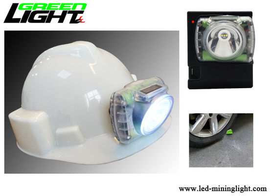 I minatori delle miniere in sotterraneo ricoprono la luminosità eccellente materiale trasparente 13000lux della lampada resistente agli urti