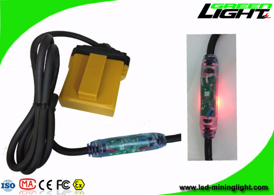 luci ricaricabili legate con corde di estrazione mineraria del cavo 10.4Ah SOS della lampada GLC12-A dei minatori delle miniere di carbone 25000lux
