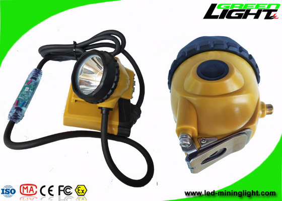 luci ricaricabili legate con corde di estrazione mineraria del cavo 10.4Ah SOS della lampada GLC12-A dei minatori delle miniere di carbone 25000lux