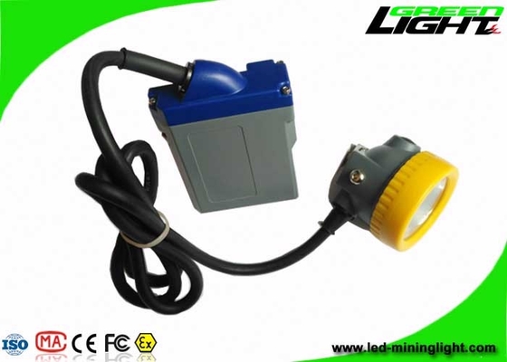Il casco 1000 di estrazione mineraria dei cicli della batteria ha condotto la lampada legata con corde della luce abbagliante delle luci 15000lux