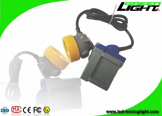 Il casco 1000 di estrazione mineraria dei cicli della batteria ha condotto la lampada legata con corde della luce abbagliante delle luci 15000lux