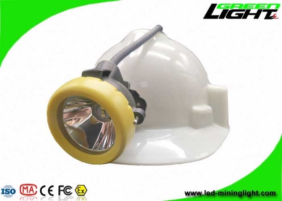 Il casco estraente ricaricabile ha condotto le luci, minatori ricopre il caricatore di USB di sostegno della lampada