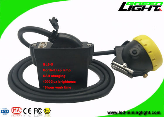 Il cappuccio estraente legato con corde del LED accende 10000 lux USB che fa pagare la lampada che di sostegno 18 ore funzionano il tempo