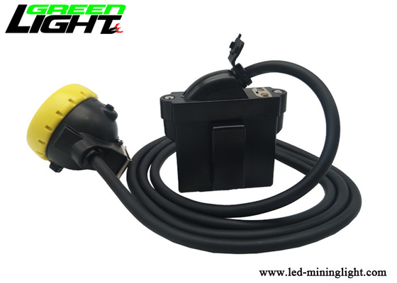 Batteria impermeabile eccellente materiale 6.6Ah di lunghezza di cavo della lampada di cappuccio dei minatori del PC 1.65m