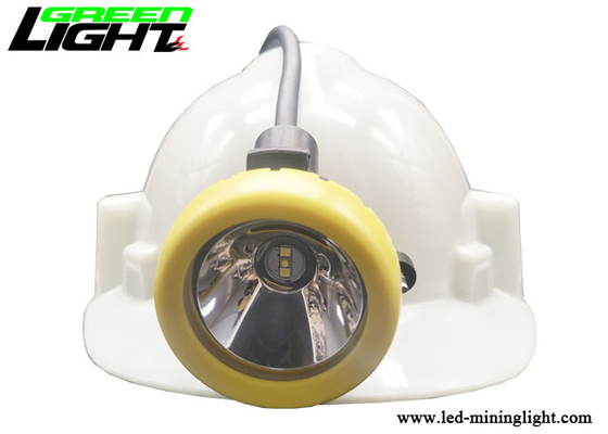 Batteria impermeabile eccellente materiale 6.6Ah di lunghezza di cavo della lampada di cappuccio dei minatori del PC 1.65m