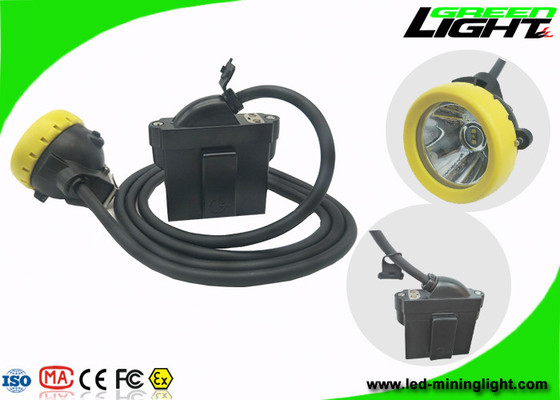 LED sotterraneo che estrae la batteria ricaricabile leggera di 10000lux 6.6Ah con avvertimento di potere basso