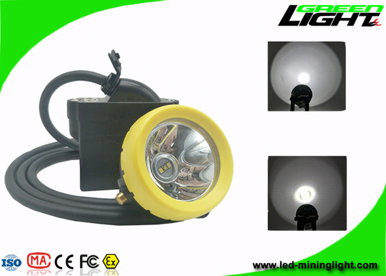 LED sotterraneo che estrae la batteria ricaricabile leggera di 10000lux 6.6Ah con avvertimento di potere basso