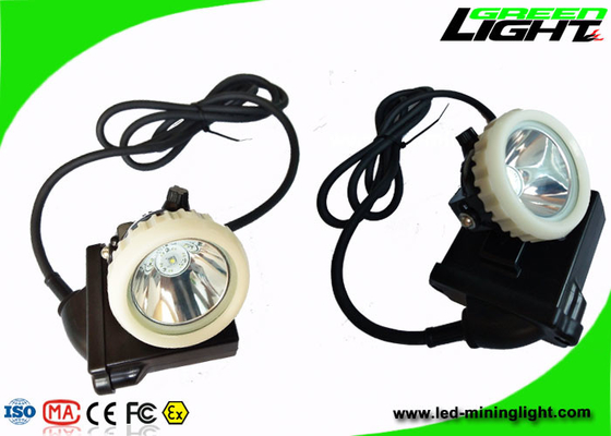 Luce 10000lux 6,6 ricaricabili del casco per minatore IP67 ah per industria mineraria