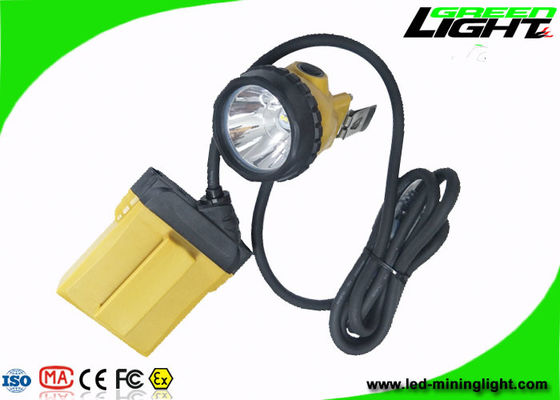 il cappuccio estraente di 10.4Ah IP68 accende l'avvertimento di potere basso di 25000 Lux Minig Corded Cable With