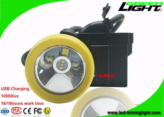 1.67W 10000 Lux Underground Coal Mining Lights con la funzione d'avvertimento di potere basso