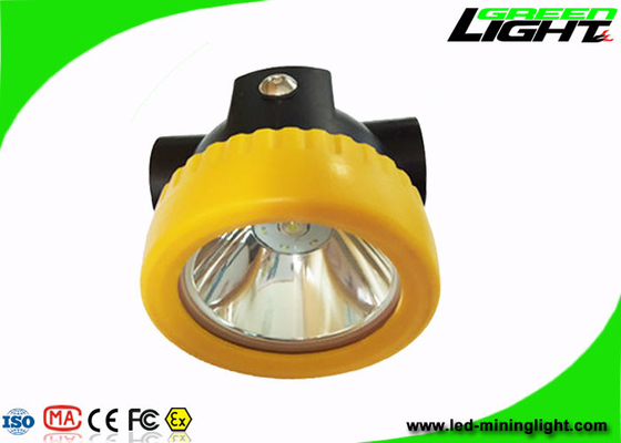 Luce estraente senza cordone portatile del cappuccio, luce tutta del casco per minatore 4000lux in una struttura