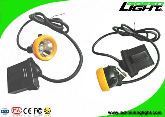 Luce 6.6Ah Li di estrazione mineraria della lampada LED del casco - cicli 1000 della batteria di Ion Battery With