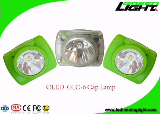 13000 LUX Led Mining Cap Lamp, luce portatile IP68 del casco per minatore impermeabile