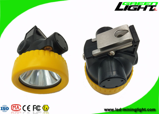 il casco di estrazione mineraria 4000lux accende 2.2Ah la batteria tutto in uno Strcture con la spina in Chager