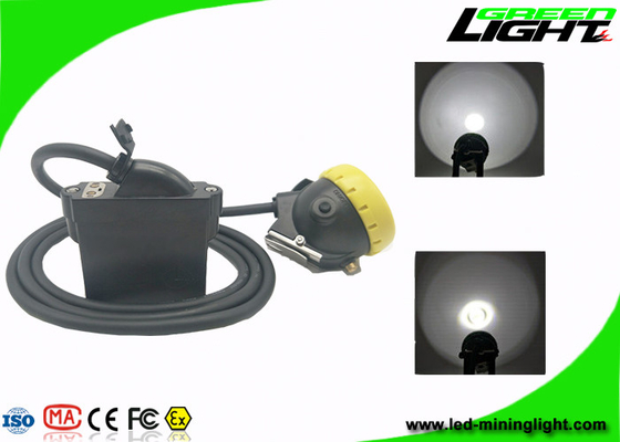 7.8Ah Li - lampada del casco di luminosità del caricatore 10000lux di Ion Battery Mining Cap Lights USB