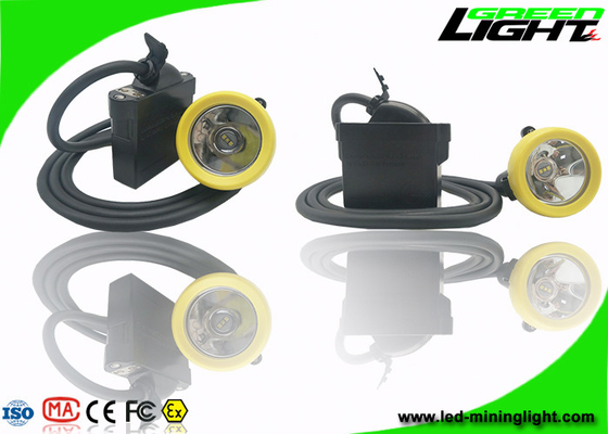 caricatore di USB di luminosità della luce 10000lux del casco per minatore di 1.67W IP68 una garanzia da 1 anno