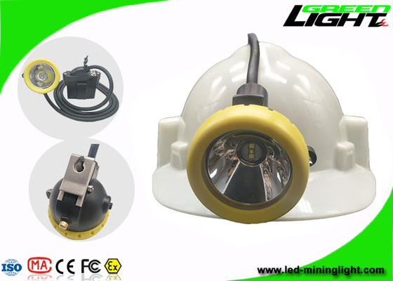 caricatore di USB di luminosità della luce 10000lux del casco per minatore di 1.67W IP68 una garanzia da 1 anno