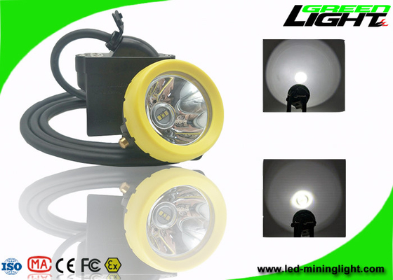 caricatore di USB di luminosità della luce 10000lux del casco per minatore di 1.67W IP68 una garanzia da 1 anno
