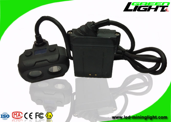 Modanatura sparato IP68 del faro del casco di estrazione mineraria del fascio doppio OLED 15000lux doppio