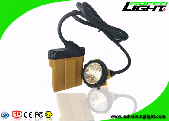 Il cappuccio su misura di estrazione mineraria di colore accende l'alloggio impermeabile del PC della batteria IP68 di 25000lux 10.4Ah