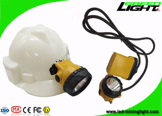 Il cappuccio su misura di estrazione mineraria di colore accende l'alloggio impermeabile del PC della batteria IP68 di 25000lux 10.4Ah