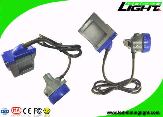 Minatore delle miniere di carbone IP68 Hard Hat Light 10000lux 6.6Ah Li - Ion Battery Anti Explosive