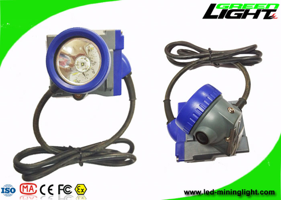 Minatore delle miniere di carbone IP68 Hard Hat Light 10000lux 6.6Ah Li - Ion Battery Anti Explosive