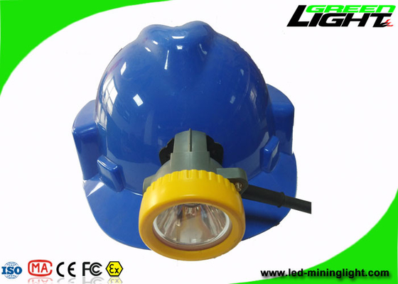 Luce abbagliante 6.6Ah Li - Ion Battery ricaricabili del faro 15000lux dei minatori delle miniere di carbone del casco