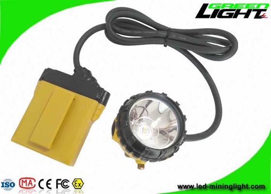 25000 cicli 1200 della batteria di Lux Mining Cap Lights con la funzione d'avvertimento di potere basso