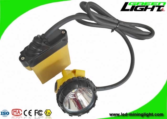 25000 cicli 1200 della batteria di Lux Mining Cap Lights con la funzione d'avvertimento di potere basso