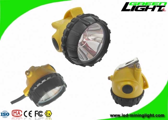 25000 cicli 1200 della batteria di Lux Mining Cap Lights con la funzione d'avvertimento di potere basso