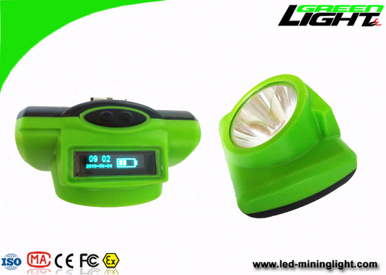 Tempo estraente portatile dello schermo 13000lux IP68 14-16hours Woking di Oled della lampada delle luci del cappuccio