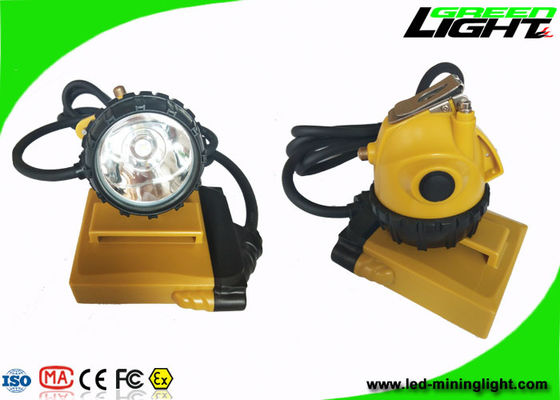Avvertimento impermeabile di potere basso 10.4Ah del faro IP68 del casco di estrazione mineraria di GL12-A 25000lux