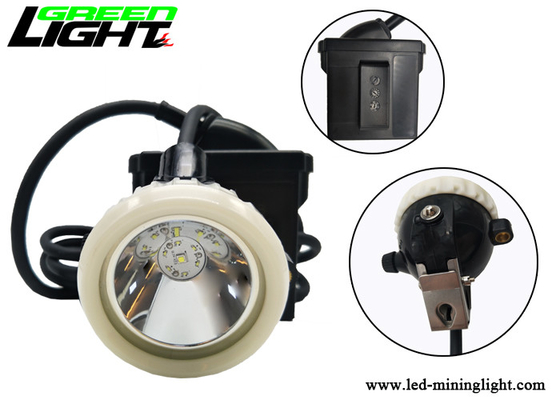 Lampada ricaricabile di Ion Battery Led Miners Cap - di Li 16 ore di luminosità di orario di lavoro 10000lux
