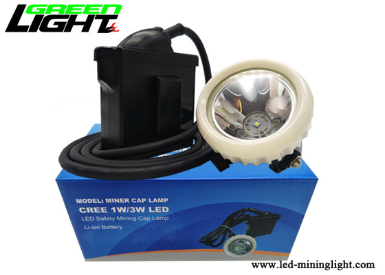 Lampada ricaricabile di Ion Battery Led Miners Cap - di Li 16 ore di luminosità di orario di lavoro 10000lux