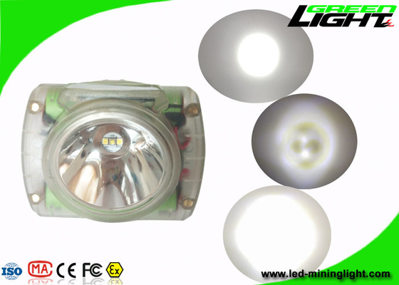 Carico principale ricaricabile di sostegno 2A del faro 13000lux IP68 1.78W dello schermo di OLED