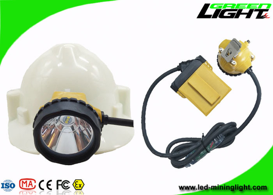 il cappuccio di estrazione mineraria della batteria 10.4Ah accende il faro infiammante del cavo di luminosità 25000lux