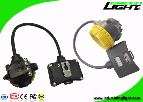 Batteria leggera eccellente della lampada di cappuccio dei minatori 15000lux 6.8Ah con quattro modi di Lighitng