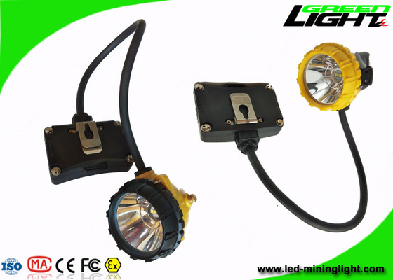 Batteria leggera eccellente della lampada di cappuccio dei minatori 15000lux 6.8Ah con quattro modi di Lighitng