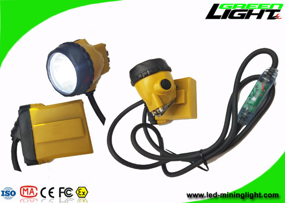 Colore su misura batteria principale impermeabile della lampada 25000lux 10.4Ah dei minatori delle miniere di carbone IP68
