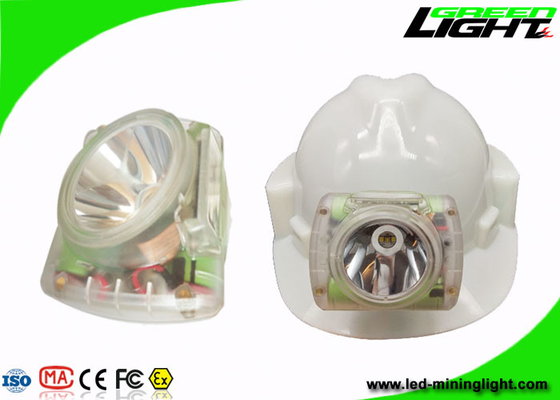 Cicli ricaricabili 1200 della batteria dell'ABS del PC di Cap Lamp del minatore del Cree LED 232lum Illuminous
