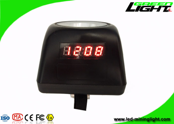 Luci carboniere di piccola dimensione 8000lux di IP68 Digital corpo della lampada del PC della clip di 30/70 gradi