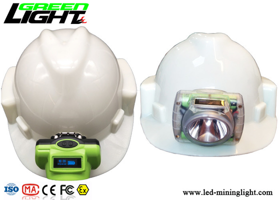 Estrazione mineraria trasparente ABS/PC leggero 13000lux materiale di colore LED 14-16 ore di orario di lavoro