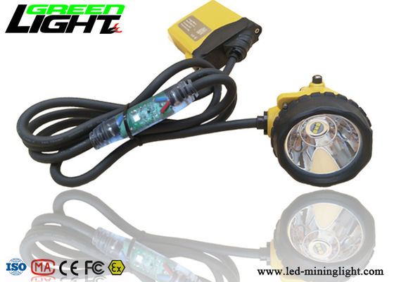 Modi leggeri del pacchetto 800mA 4 della batteria della lampada di cappuccio dei minatori di IP68 LED 25000lux 10.4Ah SAMSUNG