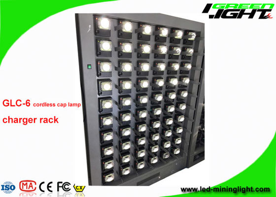 GLC-6 stazione di carico senza cordone 110V-240V della lampada di cappuccio dei minatori delle singole unità LED del lato 60