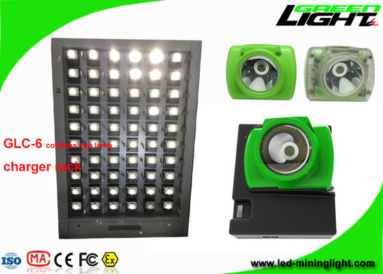 GLC-6 stazione di carico senza cordone 110V-240V della lampada di cappuccio dei minatori delle singole unità LED del lato 60